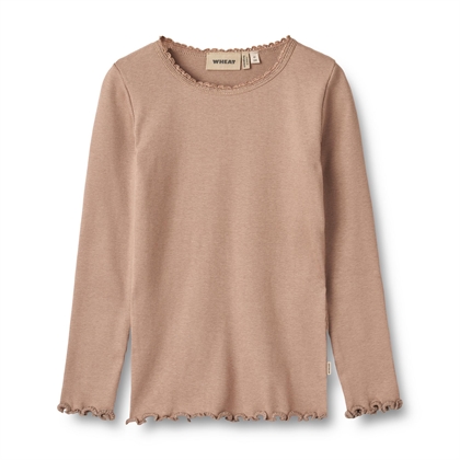 Wheat Bluse Rib Reese - Nougat